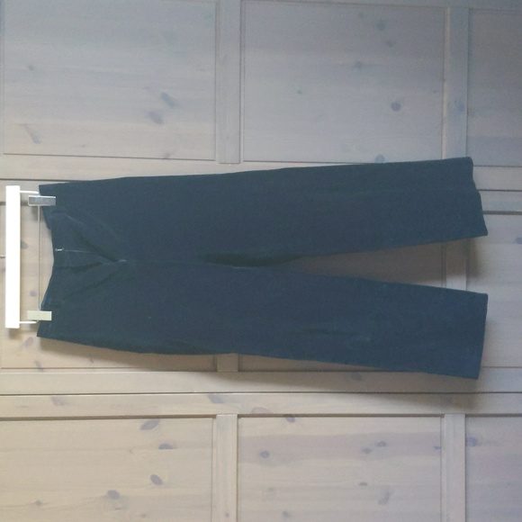 Lauren Ralph Lauren Blue Velvet Dress Pants - Picture 2 of 7